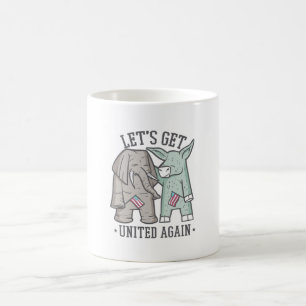 US-Politik - Lasst uns wieder vereint werden Kaffeetasse