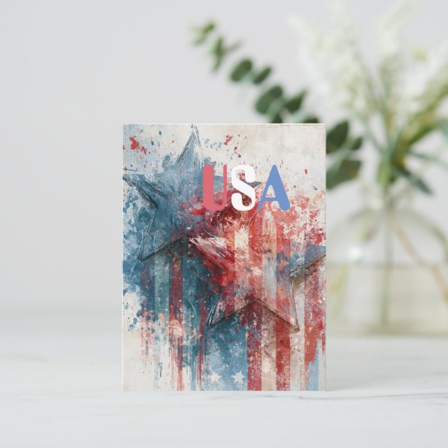 US-Postkarte Postkarte (Stehend Vorderseite)