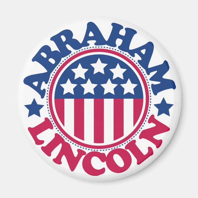 US-Präsident Abraham Lincoln Magnet (Vorne)