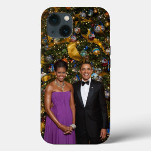 US-Präsident Barack Obama auf Weihnachtskarte Case-Mate iPhone Hülle