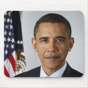 US-Präsident Barack Obama im Weißen Haus Mousepad