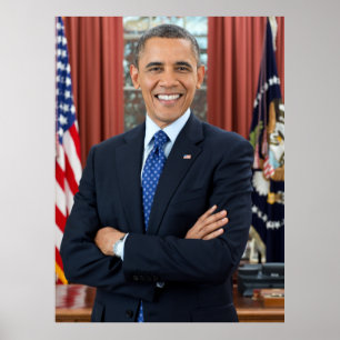 US-Präsident Barack Obama Poster