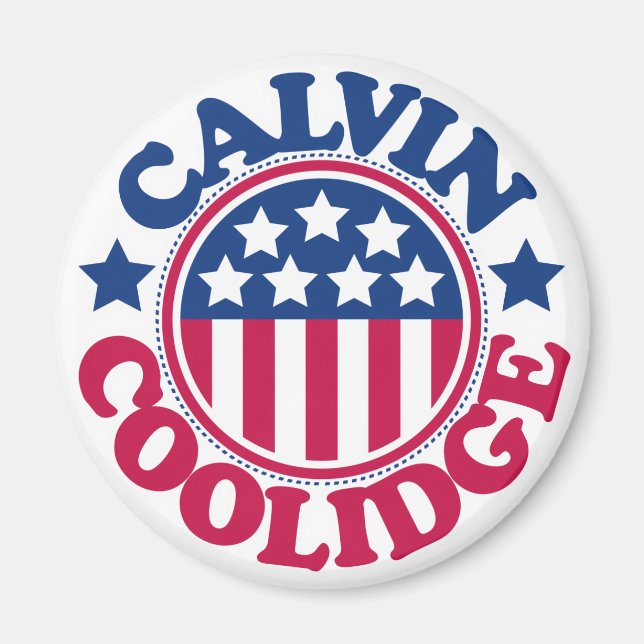 US-Präsident Calvin Coolidge Magnet (Vorne)