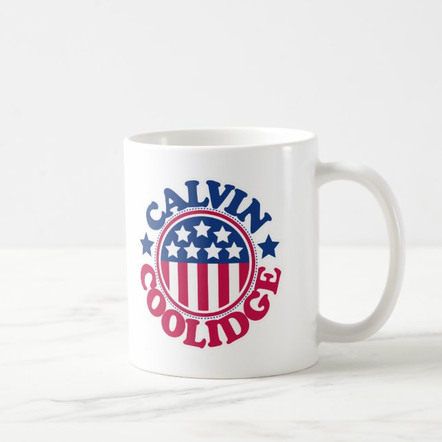 US Präsident Calvin Coolidge Tasse (Rechts)