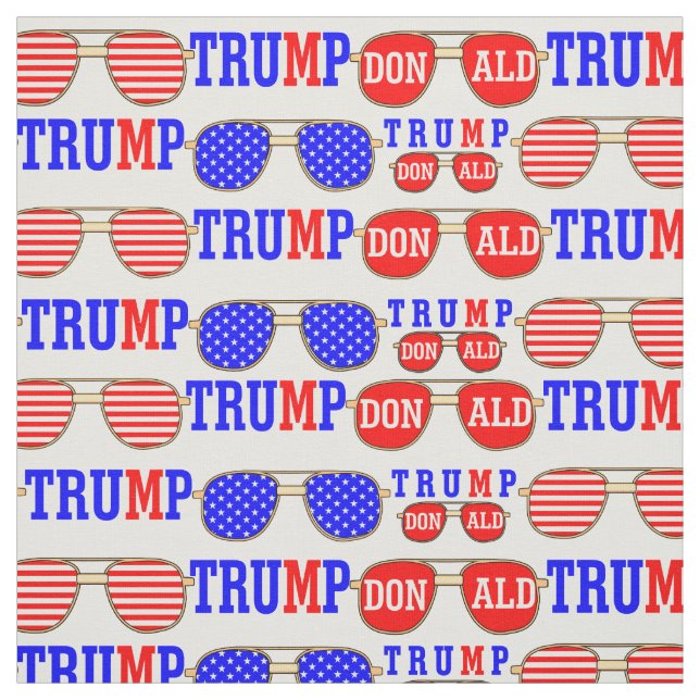 US-Präsident Donald Trump 2020 Power Stoff (Muster)