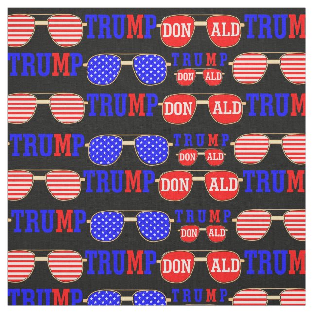 US-Präsident Donald Trump 2020 Power Stoff (Muster)