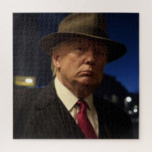 US-Präsident Donald Trump Pate Puzzle