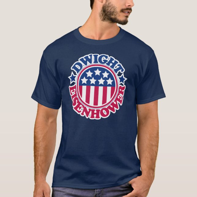 US Präsident Dwight Eisenhower T-Shirt (Vorderseite)