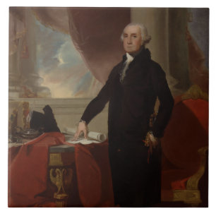 US-Präsident George Washington Lansdowne Fliese