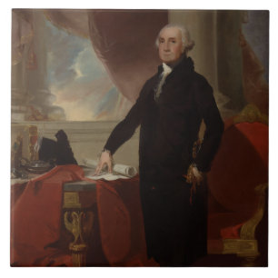 US-Präsident George Washington Lansdowne Fliese