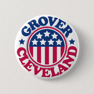 US Präsident Grover Cleveland Button