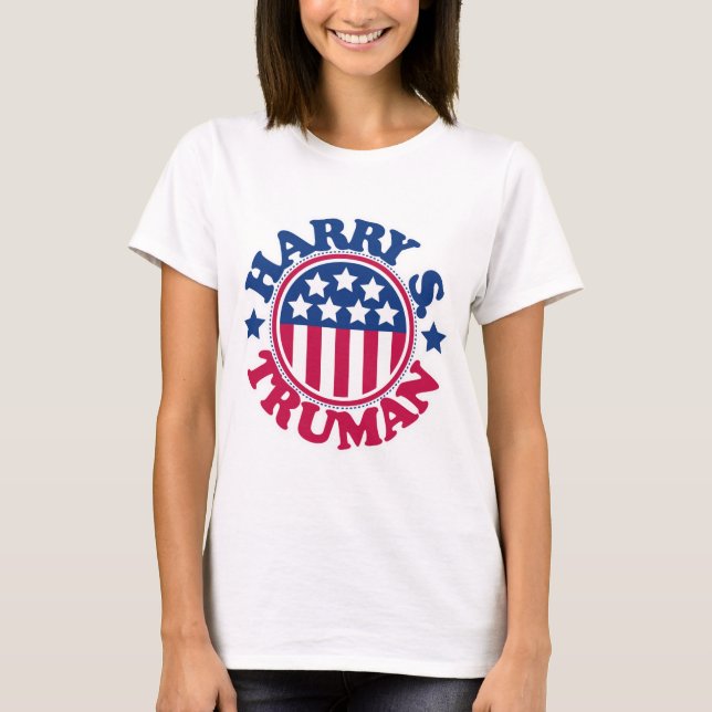 US Präsident Harry S Truman T-Shirt (Vorderseite)