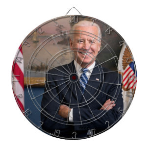 US-Präsident Joe Biden als Senator Dartscheibe