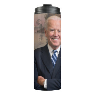US-Präsident Joe Biden als Senator Thermosbecher