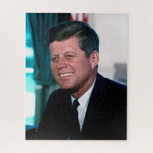 US-Präsident John F. Kennedy im Oval Office Puzzle