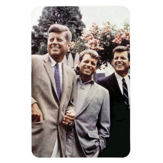 US-Präsident John Kennedy & Robert & Ted Magnet (Vertikal)