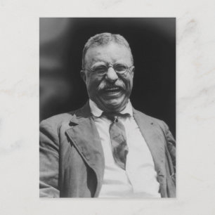 US-Präsident Theodore Teddy Roosevelt Laughing Postkarte