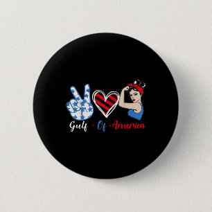 US-Präsident Trump im Golf von Amerika 2025 _7 Button