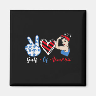 US-Präsident Trump im Golf von Amerika 2025 _7 Magnet