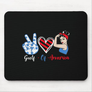 US-Präsident Trump im Golf von Amerika 2025 _7 Mousepad