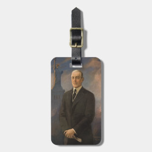 US-Präsident Woodrow Wilson & Freiheit Gepäckanhänger