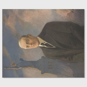 US-Präsident Woodrow Wilson & Liberty Geschenkpapier