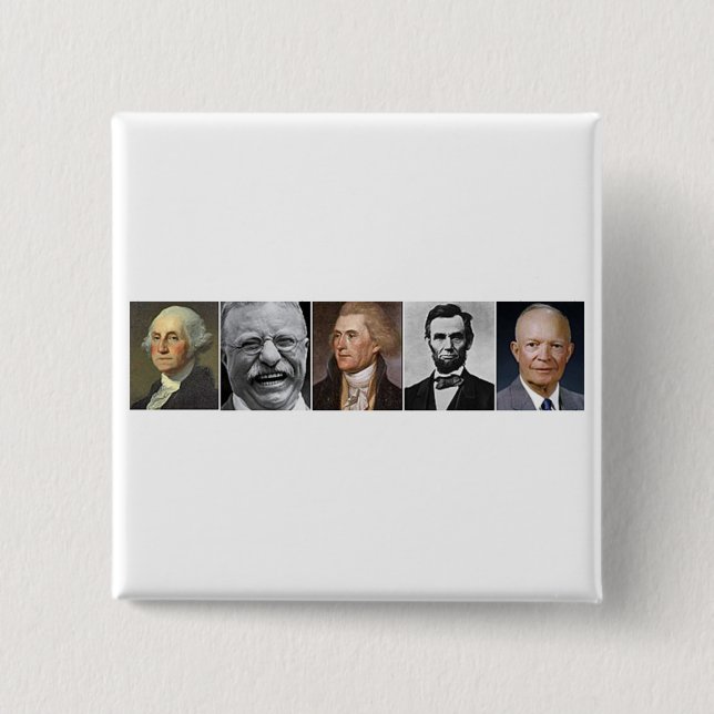 US-Präsidenten Button (Vorderseite)