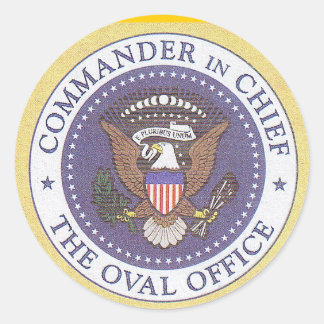 US-Präsidentschafts-Siegel Runder Aufkleber