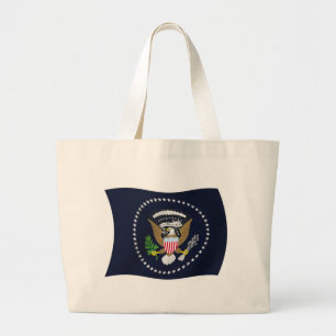 US-Präsidentschaftssiegel-Flagge-Tragetasche Jumbo Stoffbeutel