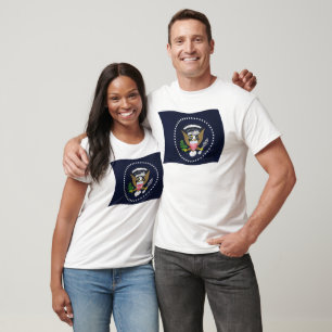 US-Präsidentschaftssiegel-Flaggen-Shirt T-Shirt