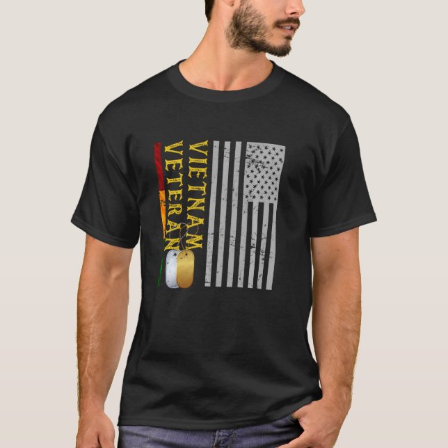 US Pride Soldier Survivor Idea Vietnam Veteran T-Shirt (Vorderseite)