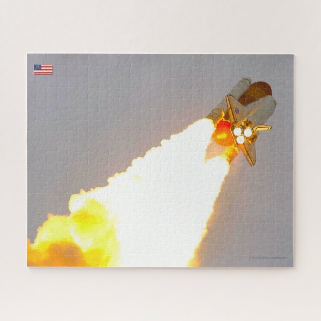 US-RAUMSCHALTER 1981-2011 (16x20 Zoll) Puzzle (Horizontal)