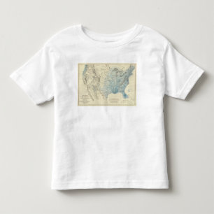US-Regen-Diagramm Kleinkind T-shirt