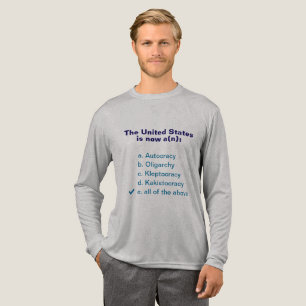 US-Regierung Multiple-Choice-Frage Tri-Blend Shirt