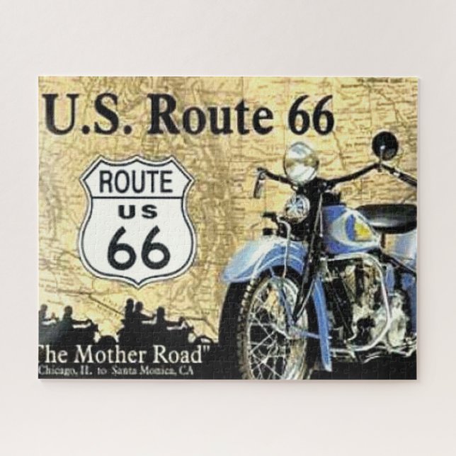 "US Route 60 Six" Puzzle (Horizontal)