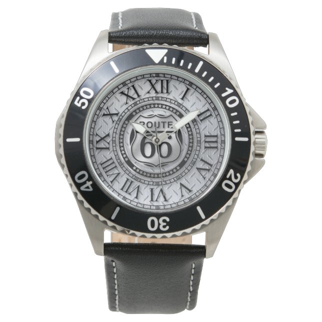 US-Route 66 Armbanduhr (Vorderseite)