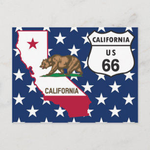 US Route 66 California Postkarte
