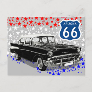 US-Route 66 Reise Postkarte