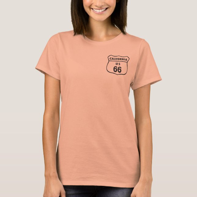 US-Route 66 T-Shirt (Vorderseite)