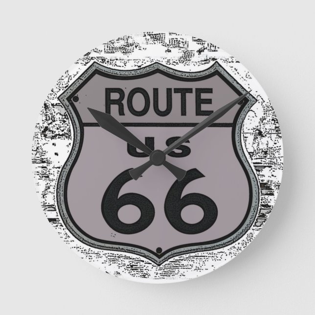 US-Route 66     Uhr (Vorderseite)
