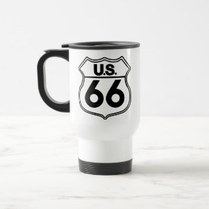 US-Route 66 White Reisebecher