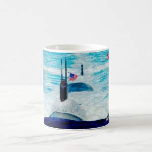 US-SCHNELLER ANGRIFF SUBMARINE - SSN-770-Tasse Kaffeetasse