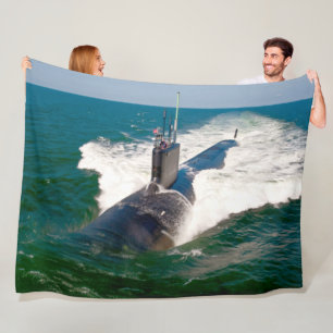 US-SCHNELLER ANGRIFF SUBMARINE - SSN-781 FLEECEDECKE