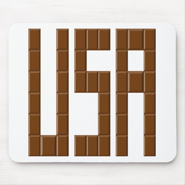 US SCHOKOLADE-Mauseppich Mousepad (Vorne)