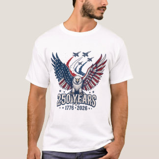 US Semiquincentennial 1776 2026 T-Shirt, Patriotis T-Shirt