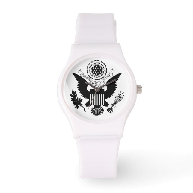 US-Siegel Armbanduhr (Vorderseite)