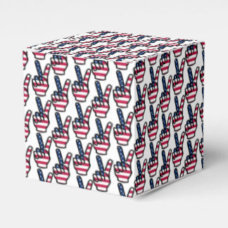 US-Siegeszeichen Geschenkschachtel