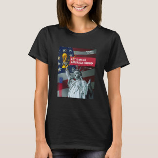 US Soccer American Flag Soccer Ball T-Shirt