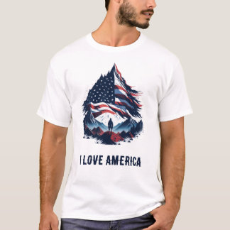 US-Soldatenwallpaper (T - Shirt) - Amerikanische F T-Shirt