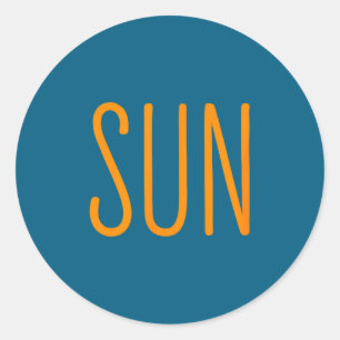 Us Sonnenfinsternis Sonne Paare Runder Aufkleber